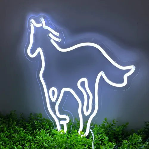 Miniatura 11 de Texas Bull - Letrero de neón para pared, atenuador remoto rojo del oeste de Texas Bull Skull LED de neón, lámpara de vaca toro alimentada por USB