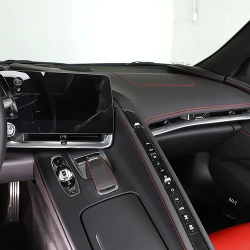 Miniatura 6 de Decoración de ventilación de CA para salpicadero, aire acondicionado, salida de aire, cubierta de ventilación compatible con Chevrolet Corvette C8