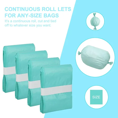 Miniatura 2 de Paquete de 4 recambios de forro de pañales para adultos compatibles con Janibell Akord 280 Slim Model Adult Diaper System, verde, ligeramente