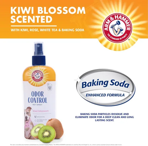 Miniatura 2 de Arm & Hammer for Pets Super Deodorizing Spray for Dogs Best Odor Eliminating Spray for All Dogs & Puppies Fresh Kiwi Blossom Scent That Smells