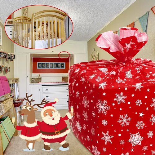 Miniatura 6 de Teling Bolsa de almacenamiento para árbol de Navidad de 9 pies, bolsa de extracción y eliminación de árboles de Navidad jumbo