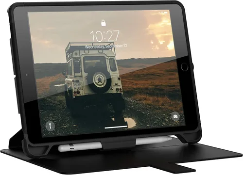 Miniatura 8 de Funda [U] by UAG para iPad de 10.2 pulgadas Aubergine 9ª generación 2021, 8ª generación 2020, DOT, funda inteligente de folio delgada y ligera a