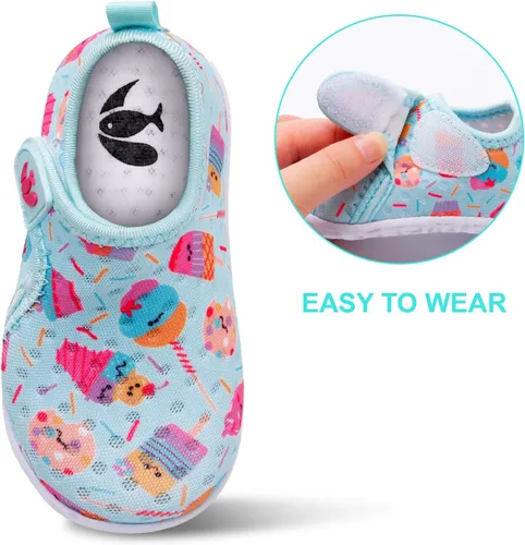 Miniatura 26 de FEETCITY Baby Boys Girls Water Sport Shoes Barefoot Kids Aqua Socks Quick-Dry Beach Swim Pool Shoes