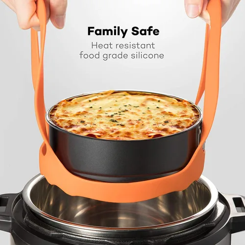 Miniatura 2 de SiCheer Eslinga de silicona para olla a presión, compatible con olla instantánea de 3 cuartos de galón, compatible con otras marcas de cocinas