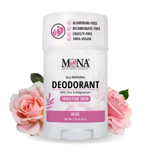 Miniatura 9 de MONA BRANDS - Desodorante natural para mujeres y hombres Para pieles sensibles Sin aluminio ni bicarbonato de sodio (BERGAMOT LIMON 1.76 Oz)