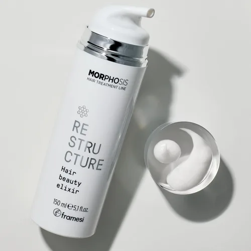 Miniatura 2 de FRAMESI Morphosis Restructure Hair Beauty Elixir de 5.1 onzas líquidas, mascarilla sin peso de 5 minutos, acondicionador reparador, ingredientes