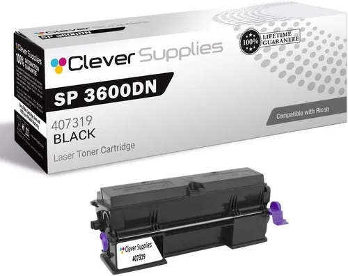 Miniatura 11 de CS - Cartucho de tóner para Ricoh Aficio BP20 402455, color negro