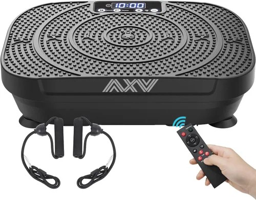 Miniatura 12 de AXV Placa de vibración para fitness, máquina de ejercicio, vibración, agitación, cuerpo completo, agitador, soporte vibrador, tabla para agitar