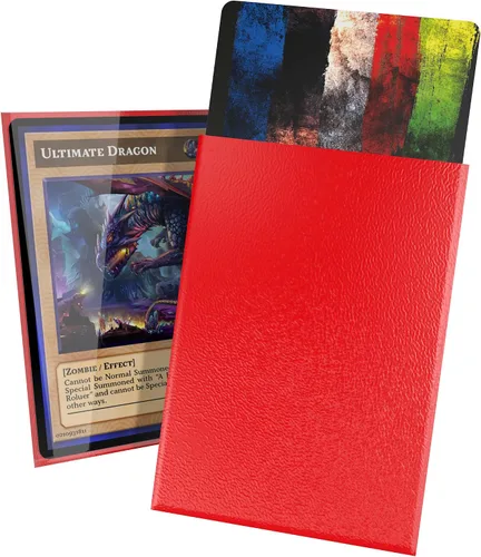 Miniatura 12 de Ultimate Guard Fundas exteriores para cartas Cortex, 100 fundas estándar de tamaño TCG, 66 x 91 mm, con respaldo negro, acabado brillante, sin PVC