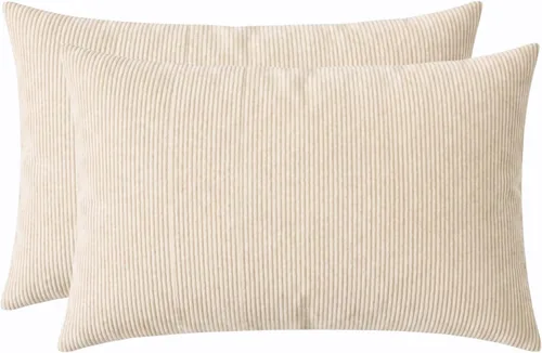 Miniatura 87 de RSH DECOR: Sunbrella - Juego de 4 almohadas lumbares, 20 x 12 pulgadas, tela de rendimiento resistente al agua y a la decoloración, fundas