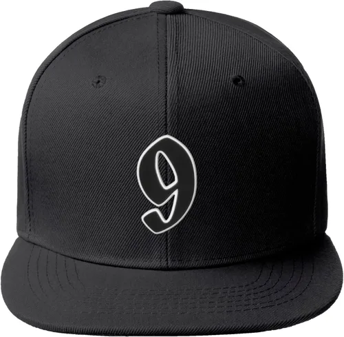 Miniatura 896 de Daxton Gorra clásica con visera de billete plano con letras del alfabeto inglés antiguo de la A a la Z