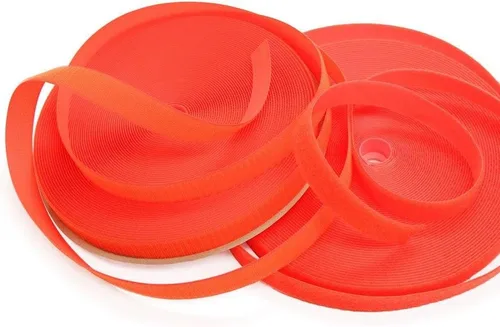 Miniatura 4 de Rollos de cinta de fijación con gancho y bucle para coser de 5/8 pulgadas de ancho, color verde césped Astro (neón)