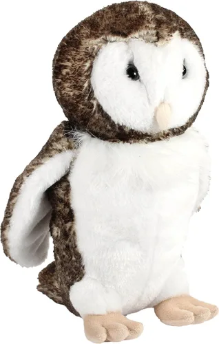 The Petting Zoo Peluche de búho granero, regalos para niños, animales de granja Wild Onez, juguete de peluche de búho granero Zoologee de 12 pulgadas