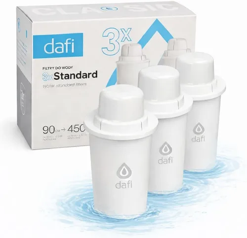 Miniatura 10 de Dafi Cartucho de filtro de agua alcalino, paquete de 3 unidades, sin BPA, repuesto de filtro de agua compatible con jarra Brita y otros, purificador