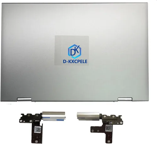 Reemplazo para Dell Inspiron 7415 5415 5410 Portátiles Cubierta trasera LCD Tapa Trasera Carcasa con Bisagras 0NRGDR NRGDR Plata