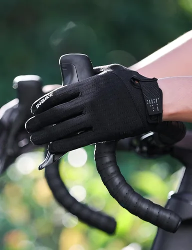 Miniatura 7 de INBIKE Guantes de ciclismo para bicicleta de carretera, guantes acolchados de gel con memoria para hombres y mujeres, guantes de ciclismo