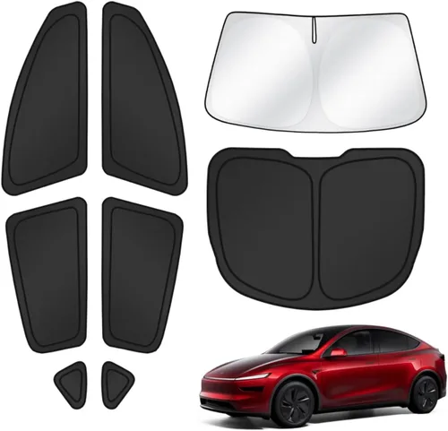 Miniatura 69 de T TGBROS Parasol para parabrisas para BMW X1 F48 2016 2017 2018 2019 2020 2021 2022 para ventana de automóvil, con bloqueo UV grueso y opaca
