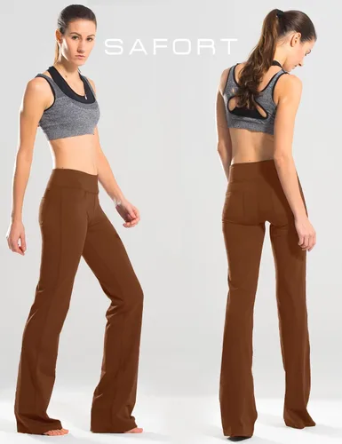 Miniatura 97 de Safort Pantalones de yoga con entrepierna de 28" 30" 32" 34"más amplios en la parte inferior para botas altas, 4 bolsillos, UPF50+