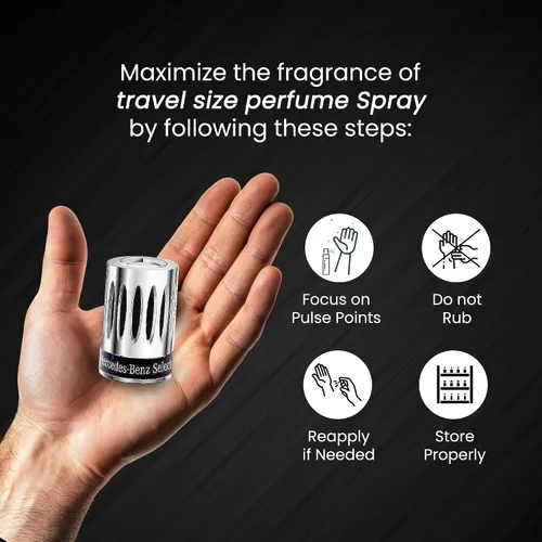Miniatura 4 de Mercedes Benz Select - Mini Eau de Toilette para hombre - Fragancia de larga duración para hombre con notas de bergamota y almizcle - Colonia