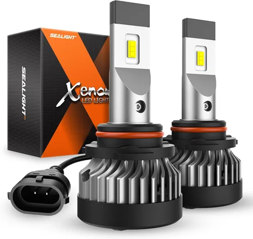Miniatura 12 de SEALIGHT Bombilla HID D1S, 6000K blanco frío 400% brillo, 35 W xenón HID repuesto 66144 66140 85140 85415 (85415C1), bombillas antiniebla Plug and