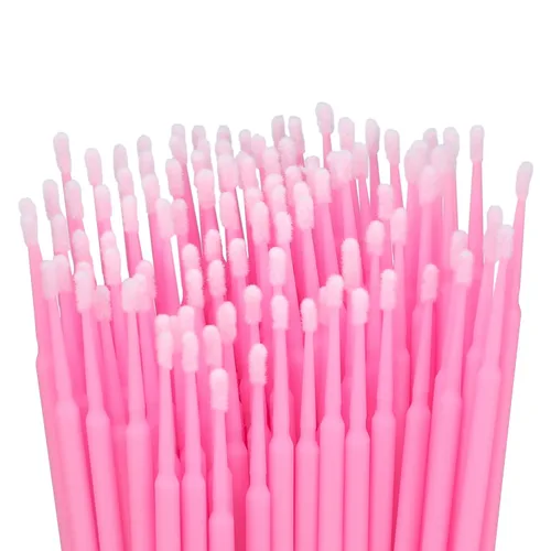 Miniatura 4 de G2PLUS 500 PIEZAS Hisopos de Algodón, Cepillos Aplicadores Micro Desechables para Maquillaje y Cuidado Personal, Hisopos Micro para Extensiones