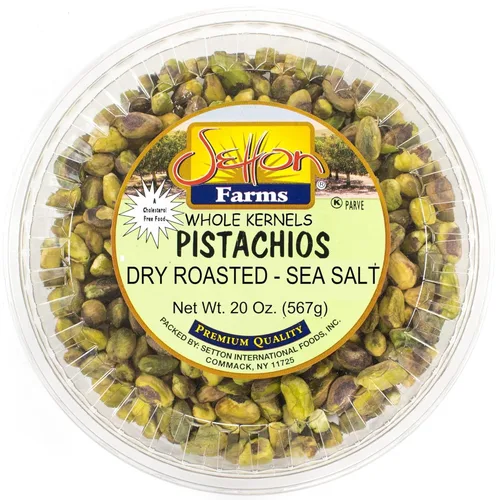 Miniatura 11 de Setton Farms Granos de Pistacho Pelados, Tostados en Seco Sin Sal, 20 onzas (Sin Concha, Sin Sal) (También perfecto para hacer Chocolate de Dubái)