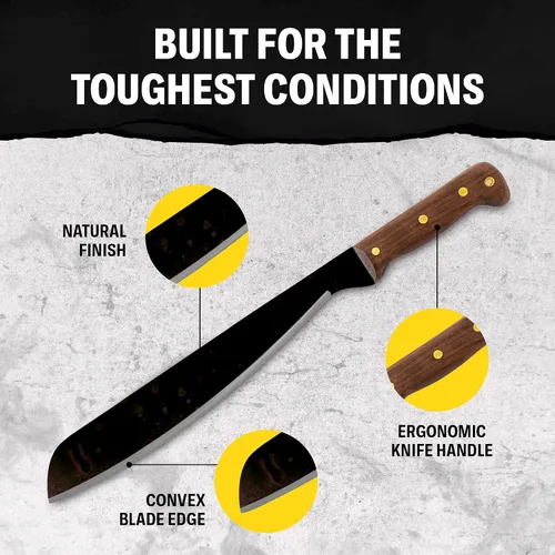 Miniatura 4 de Condor Tool & Knife Tactical Machete with Walnut Handle