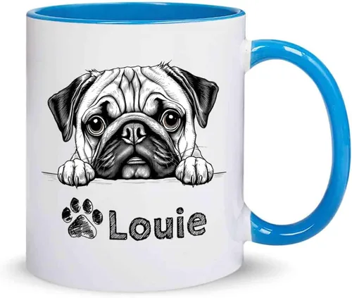 Miniatura 9 de Taza de café de perro Cocker Spaniel americano con nombre personalizado, tazas personalizadas de perro Cocker Spaniel americano, regalos de Cocker