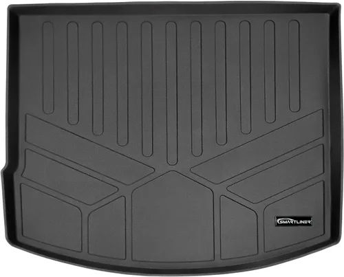 Miniatura 22 de Smartliner Juego de alfombrillas de primera fila para todo tipo de clima, compatibles con Ford Escape 2020-2025