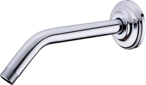 Miniatura 8 de Brazo de ducha angular con brida ORB de 15 cm de acero inoxidable, brazo de extensión montado en la pared para cabezal de ducha superior, bronce Oil