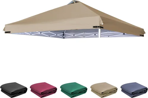 Miniatura 24 de SCOCANOPY Parte superior de repuesto con ventilación de aire para marco de toldo de 10x10, SOLO cubierta de toldo, (Turquesa)