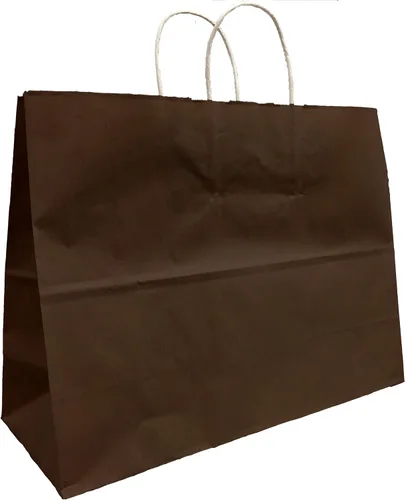 Miniatura 3 de Bolsas moradas, bolsas de papel extra grandes para envolver regalos, (tamaño de la boga, 16 pulgadas de ancho x 12 pulgadas de alto x 6 pulgadas)