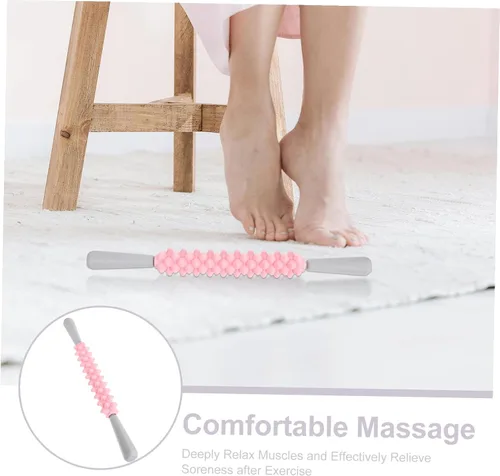 Miniatura 3 de Deep Tissue Muscle Roller Stick for Legs Back Arms Shoulders Nonslip Trigger Point Massager TPR Body Massage Roller for Full Body Relaxation and