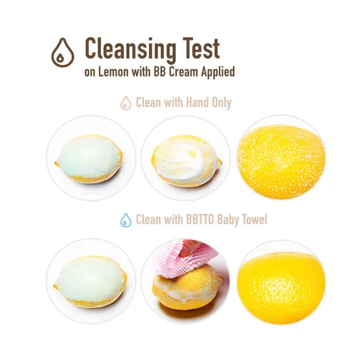 Miniatura 4 de Esponja de baño de silicona ultra suave para bebé y piel seca (rosa bebé)
