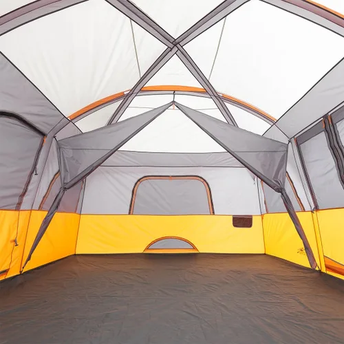 Miniatura 8 de CORE Tienda de campaña para camping familiar 10 personas/11 personas/12 personas grandes para múltiples habitaciones, tiendas de campaña
