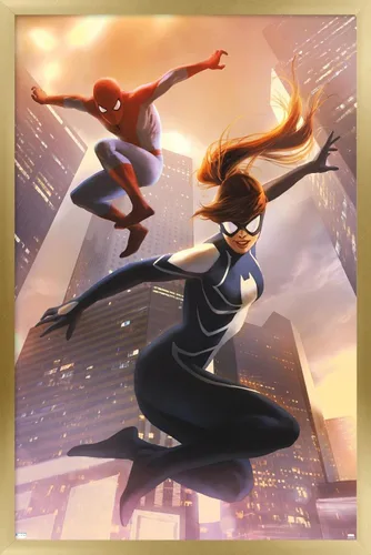 Miniatura 16 de Trends International Marvel Comics Spider-Man - Póster de pared #8 de Spider-Girl, 34 pulgadas de largo x 22.4 pulgadas, versión premium sin marco