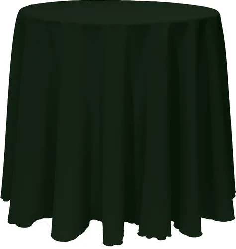 Miniatura 21 de Ultimate Textile Mantel redondo de lino de poliéster de 96 pulgadas, color verde oliva