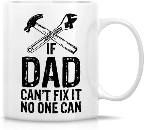 Miniatura 35 de Retreez - Taza divertida con texto en inglés "No. 1 Dad", 325 ml, tazas de cerámica, mensajes divertidos, sarcásticos, motivacionales, regalos