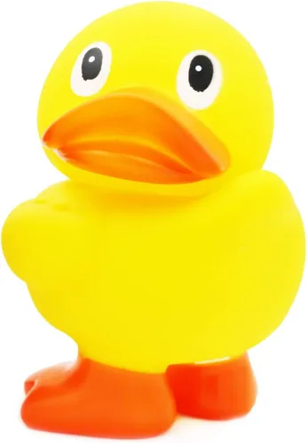 Miniatura 8 de The Dreidel Company Juguete de pato de goma gigante con aletas, patitos de goma gigantes para niños, baño, baby shower, cumpleaños, actividad