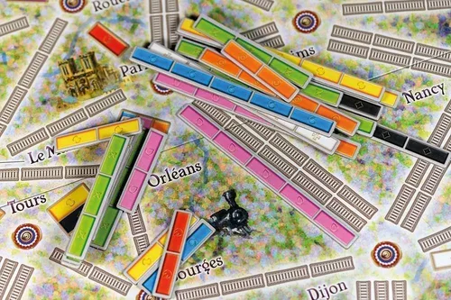 Miniatura 5 de Asmodee Ticket to Ride France + expansión del juego de mesa Old West: juego de estrategia de ruta de tren, divertido juego familiar para niños
