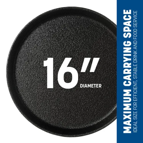 Miniatura 4 de Carlisle FoodService Products Bandeja redonda Griptite 2