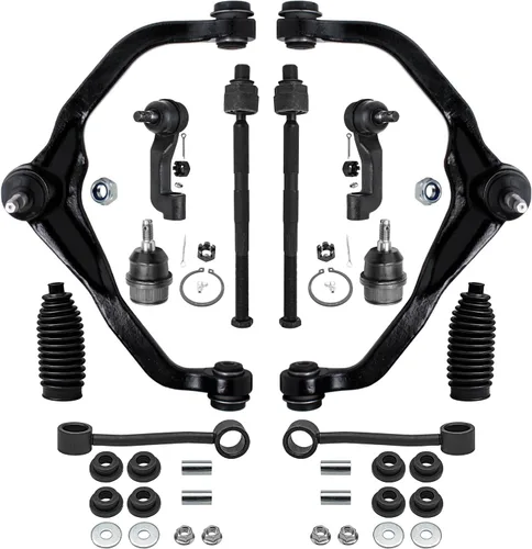Miniatura 110 de Detroit Axle - Kit de extremo delantero para Ford 1998-2001 Explorer Mercury Mountaineer, 4 barras estabilizadoras delanteras y traseras, 2 brazos