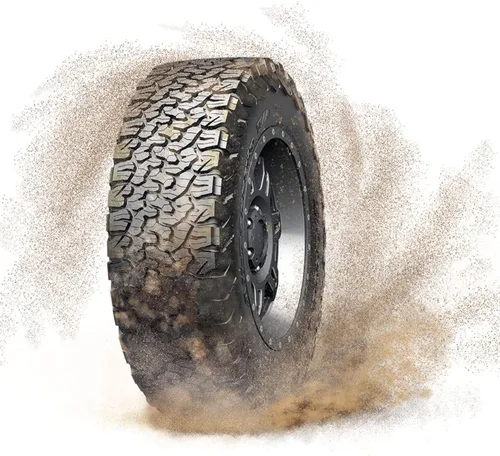 Miniatura 2 de BFGoodrich Neumático radial para automóvil todo terreno T/A KO2 para camiones ligeros, SUVs y crossovers, 34x10.50R17/D 120R 120R