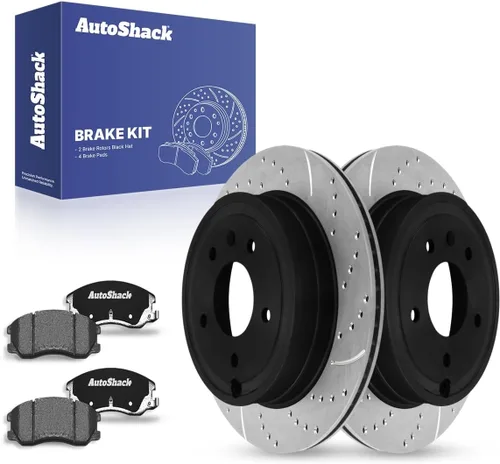 Miniatura 12 de AutoShack Rotores de freno traseros de cerámica Reemplazo para Pontiac Torrent Suzuki XL-7 Chevrolet Captiva Sport 2007-2009 Equinox 2008-2010