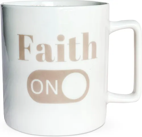 Miniatura 7 de Taza de café de gran tamaño de 22 onzas con cita motivacional Fueled by Jesus – Taza de café extragrande perfecta para regalos – Ideal para té
