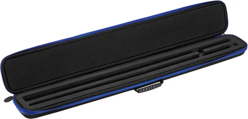 Miniatura 8 de Casemaster Parallax - Estuche para taco de billar/billar 600D Oxford de poliéster pesado e interior acolchado, capacidad para 1 taco completo de 2