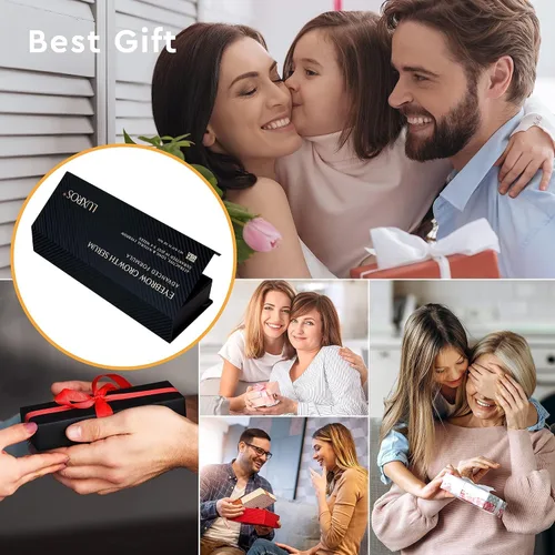 Miniatura 5 de LUXROS Suero avanzado de crecimiento para cejas gruesas y pobladas - Fabricado en EE. UU., vea los resultados en 4-8 semanas (5 ml)