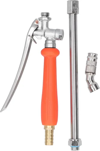 Miniatura 5 de Varita rociadora, varita de riego de alta presión de 18.2 pulgadas, rociador universal portátil ajustable para jardín con boquillas, pistola