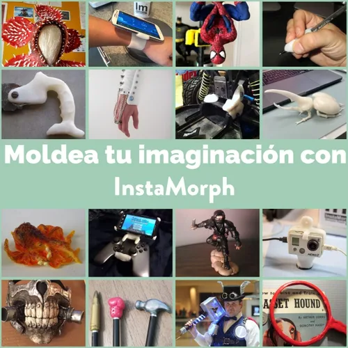 Miniatura 7 de InstaMorph Plástico moldeable reutilizable Cuentas termoplásticas, pellets polimorfos fundibles Compuesto de modelado ligero para manualidades
