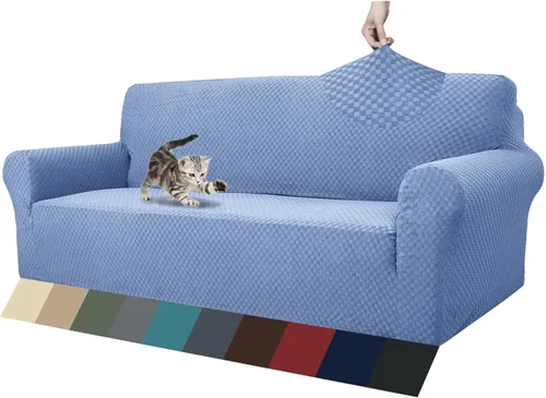 Miniatura 73 de Fundas elásticas 2025 para chaise longue de sofá seccional, funda individual para chaise longue removible y lavable, funda de repuesto para asiento